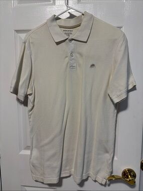 Banana Republic Men's Light Cream Polo